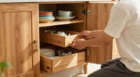 I Asked A Pro Organizer To Fix My Awkwardly Deep Kitchen Cabinet, And Her $6 Fix