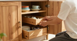I Asked A Pro Organizer To Fix My Awkwardly Deep Kitchen Cabinet, And Her $6 Fix