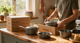 I Just Moved Into My First House And Immediately Got Caraway’s 40-Piece Kitchen Bundle — Here’s My Honest Review