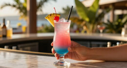 Miami Vice Cocktail