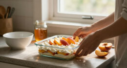 Peaches And Cream Icebox Cake