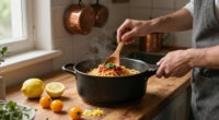 Spaghetti Con Colatura Di Alici, ’Nduja, Limone E Pomodorini Gialli