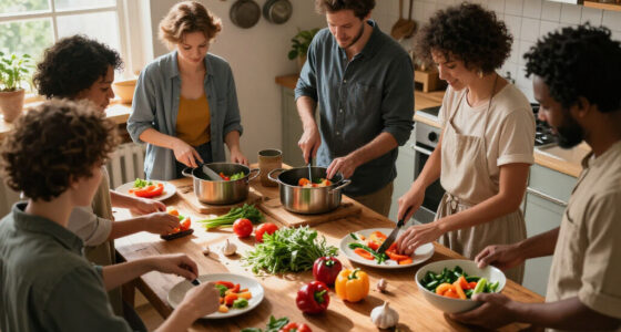 Gathering Around Food