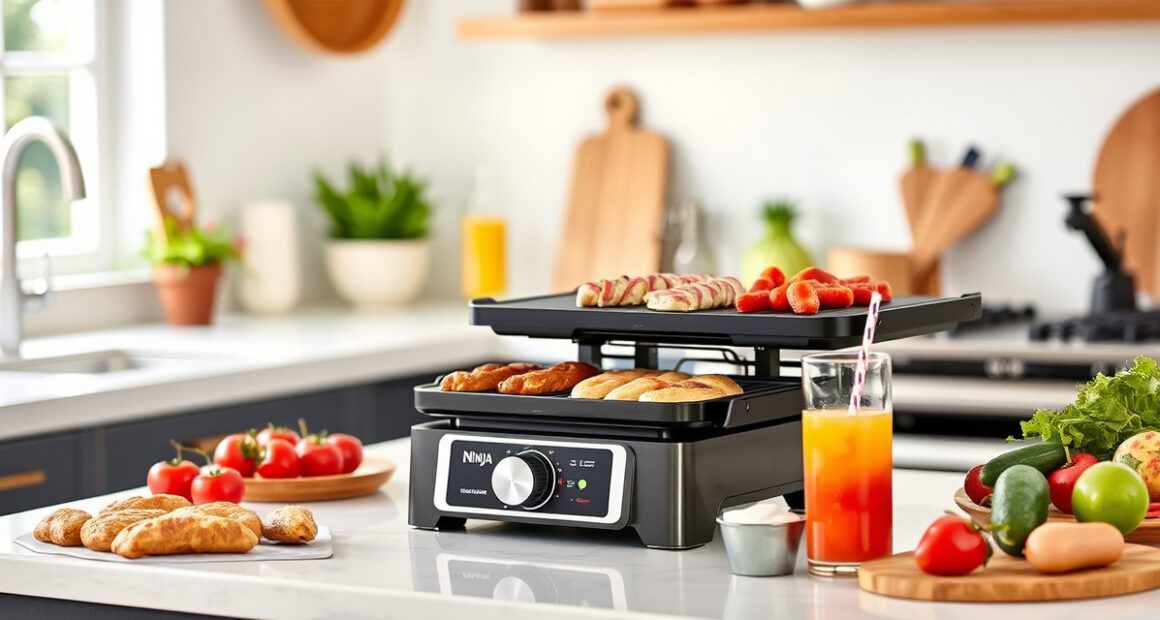 Host Effortless Pool Parties with the Ninja Foodi Pro 5-in-1 Grill