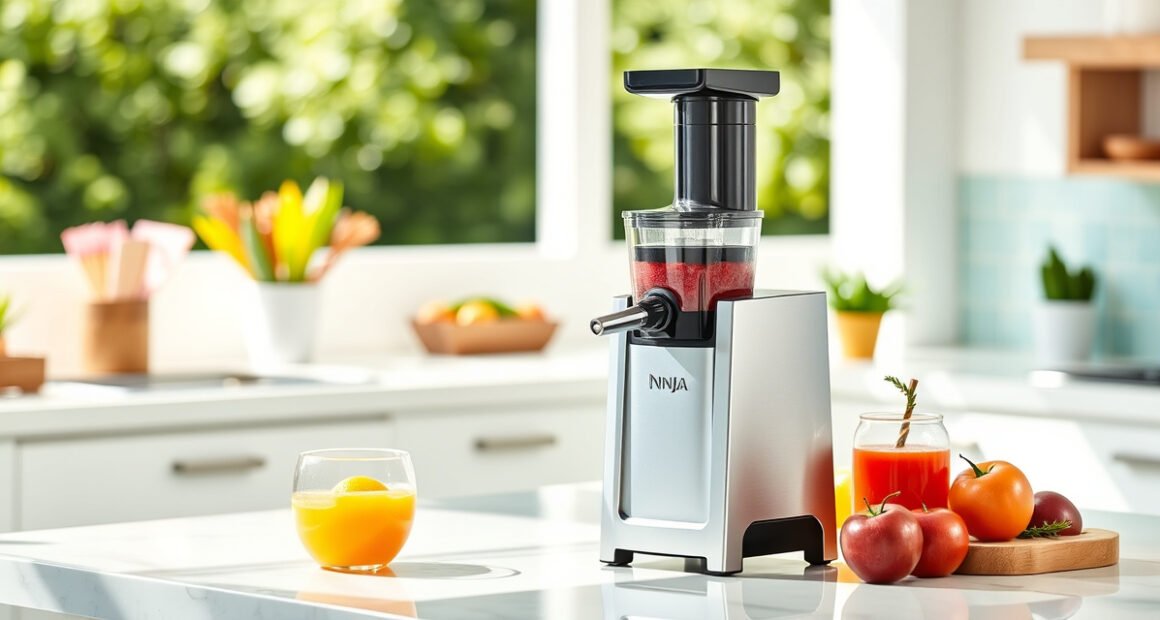 Keep Your Summer Juicing Fresh with the Ninja NeverClog Cold Press Juicer