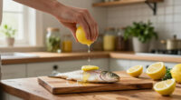 Lemon On Our Fish.