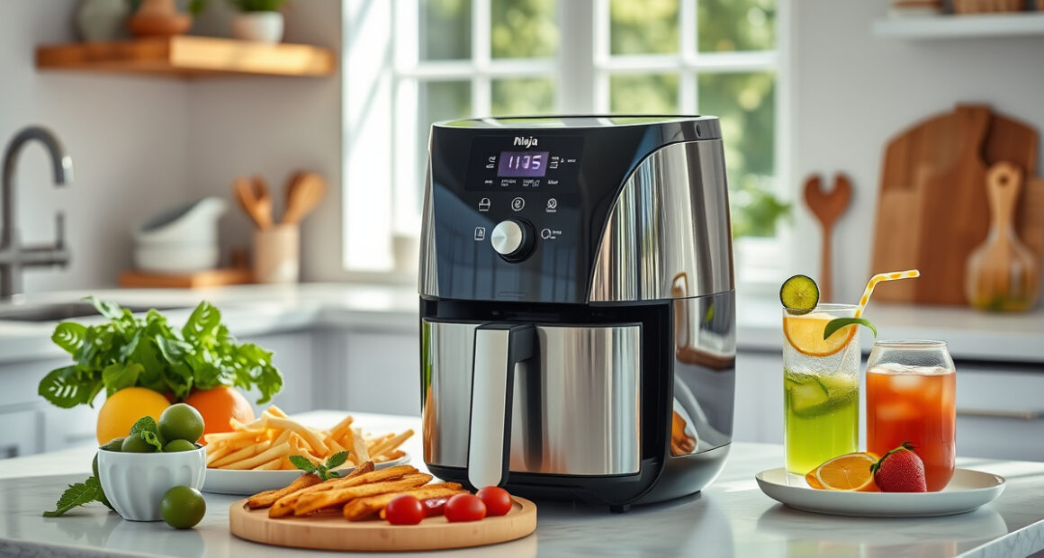 Ninja Crispi Glass Air Fryer: Effortless Summer Pool Party Cooking