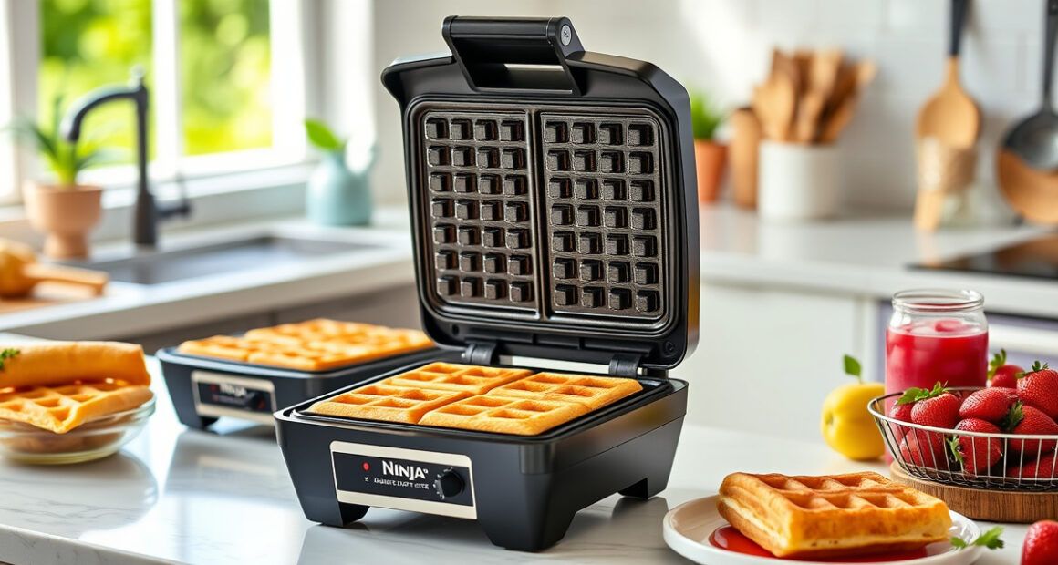 Summer-Ready Belgian Waffles with the Ninja Waffle Maker Pro