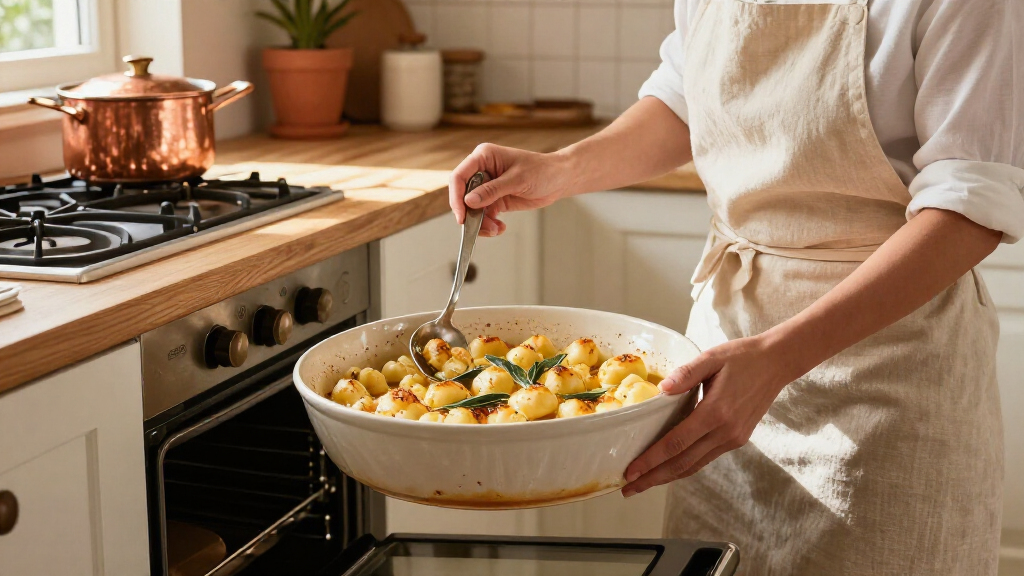 Gnocchi Alla Romana: Semolina Rounds Under A Golden Crust