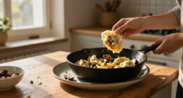 Skillet Pierogi With Mushrooms